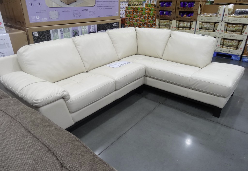 Costco Manhattan Leather Sectional